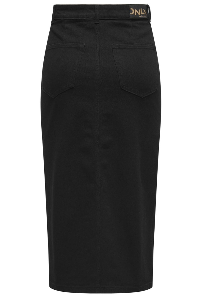 ONLSIRI FRONT SLIT SKIRT DNM GUA NO 15324365 BLACK DENIM